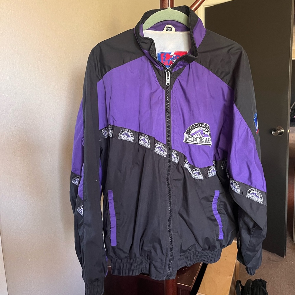 Vintage CO baseball bomber jacket/coat